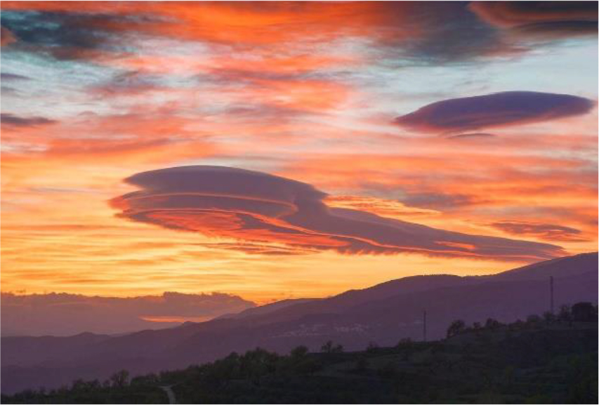 Sunset at Las Chimeneas