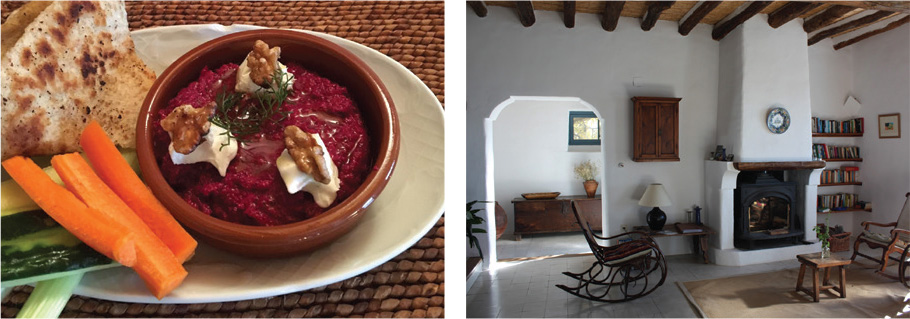 Restaurant meal and accommodation at Las chimeneas